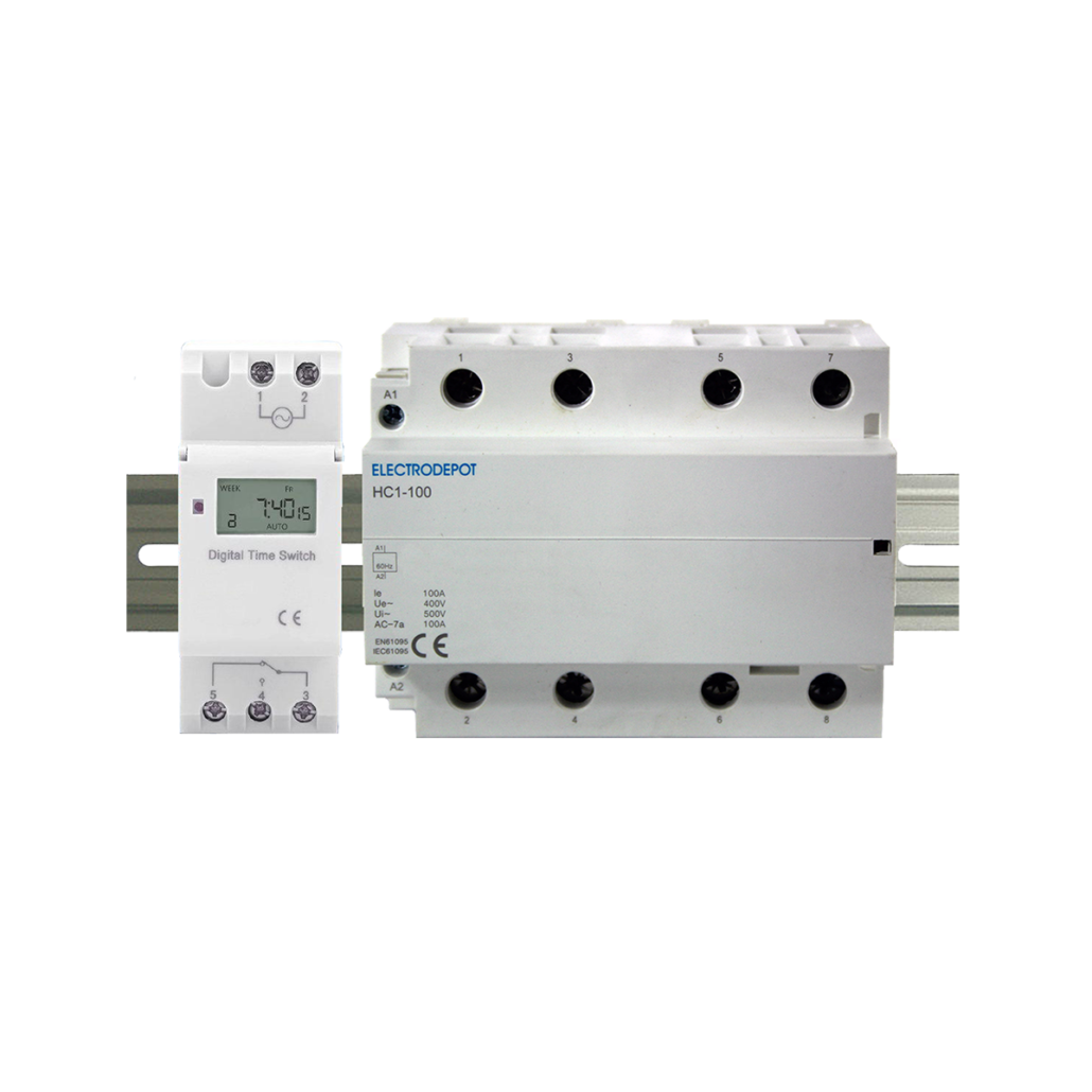 3 Pole Solid State Heat Sink